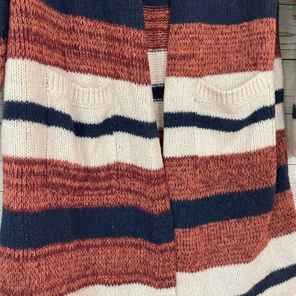 Knox Rose TriColor Knit Cardigan Size Med - Picture 3 of 5